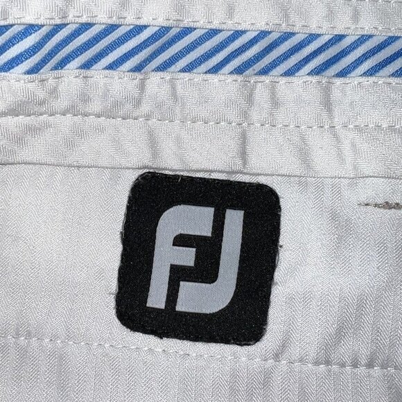 FootJoy Golf Pants Mens 36x32 Straight Leg Khaki Lightweight Tour Performance - Picture 6 of 7